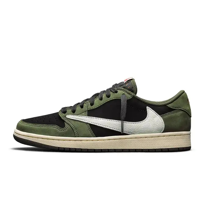 AIR JORDAN 1 LOW x TRAVIS SCOTT 'LOW BLACK OLIVE - Sneakerz Club UK