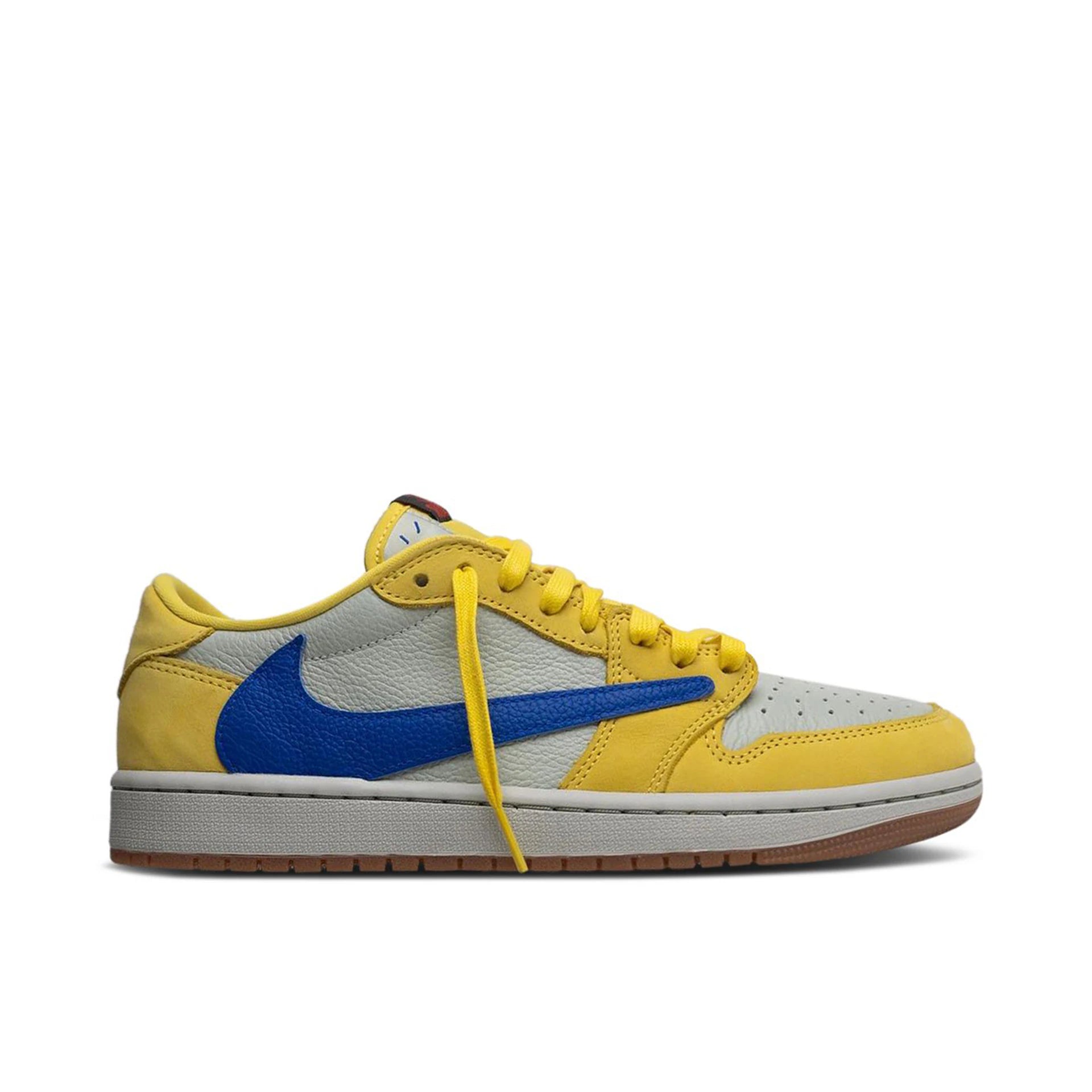 AIR JORDAN 1 LOW X TRAVIS SCOTT 'CANARY' - Sneakerz Club UK