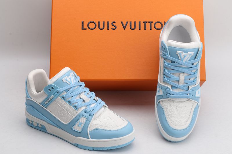 LV Blue and white - Sneakerz Club UK