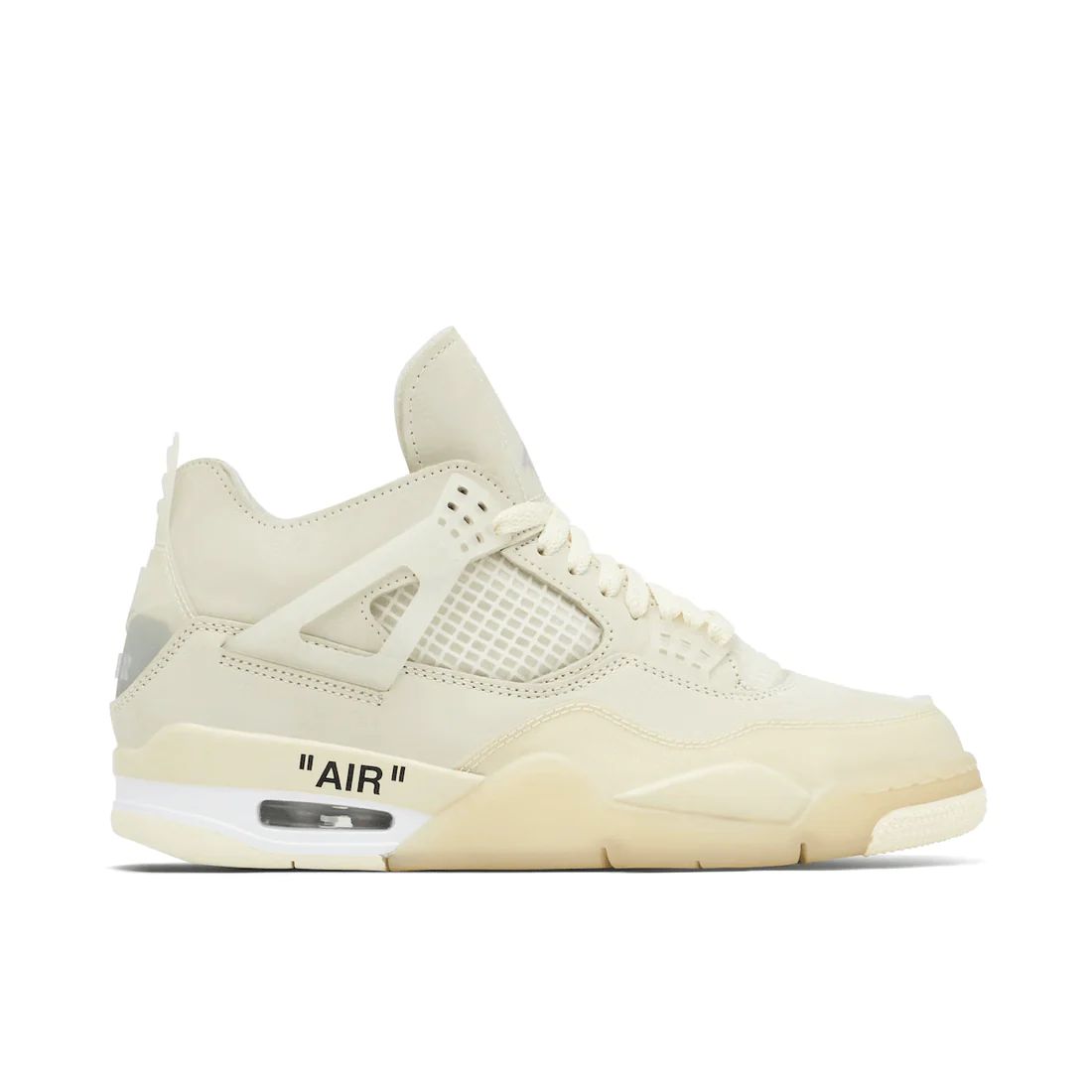 AIR JORDAN 4 RETRO OFF-WHITE SAIL - Sneakerz Club UK