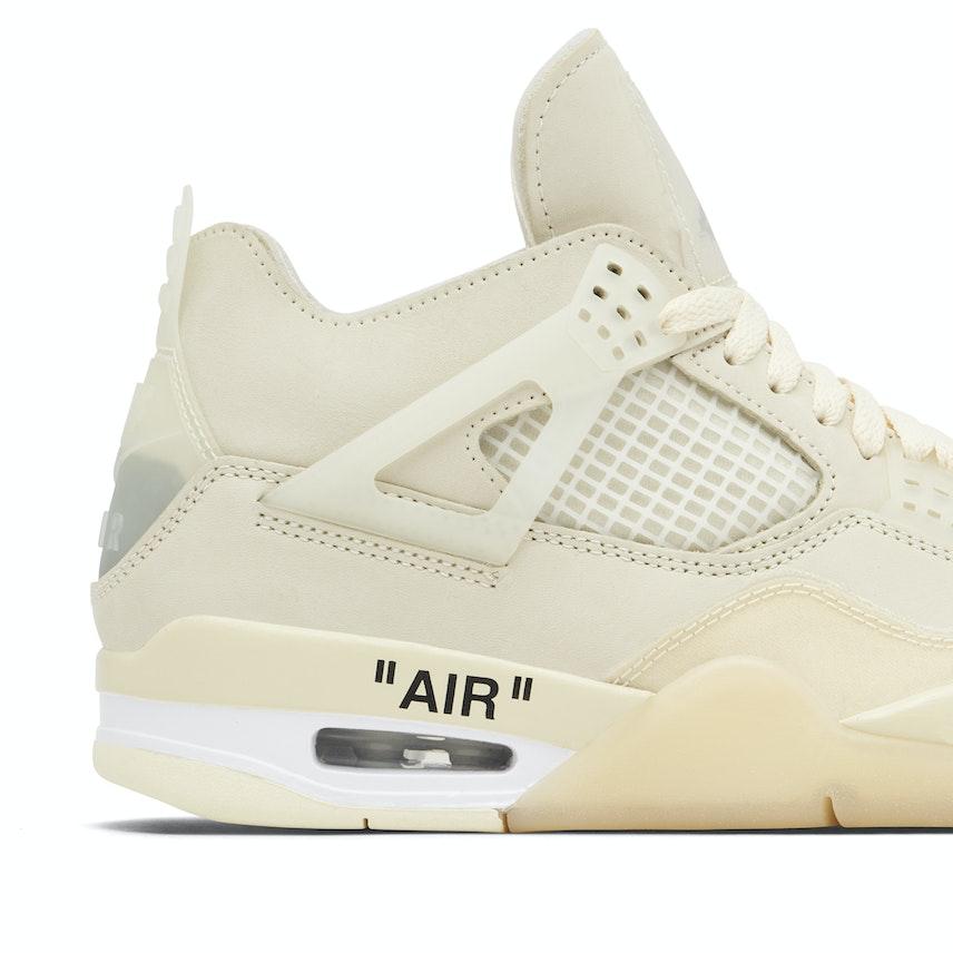AIR JORDAN 4 RETRO OFF-WHITE SAIL - Sneakerz Club UK