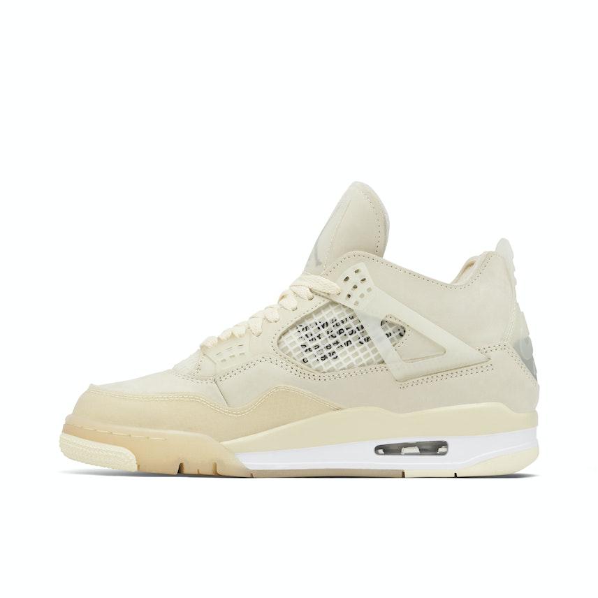 AIR JORDAN 4 RETRO OFF-WHITE SAIL - Sneakerz Club UK