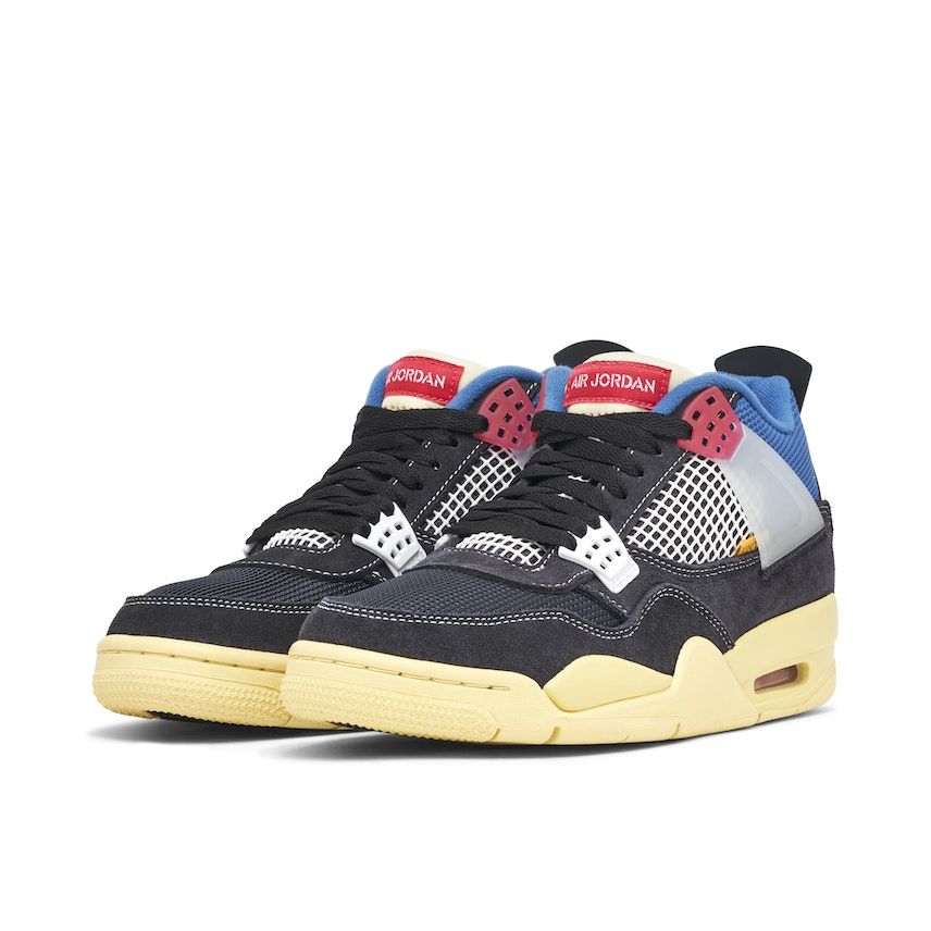 AIR JORDAN 4 RETRO UNION OFF NOIR - Sneakerz Club UK