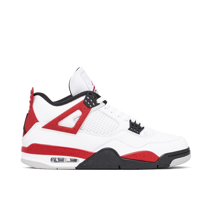 AIR JORDAN 4 RETRO RED CEMENT - Sneakerz Club UK