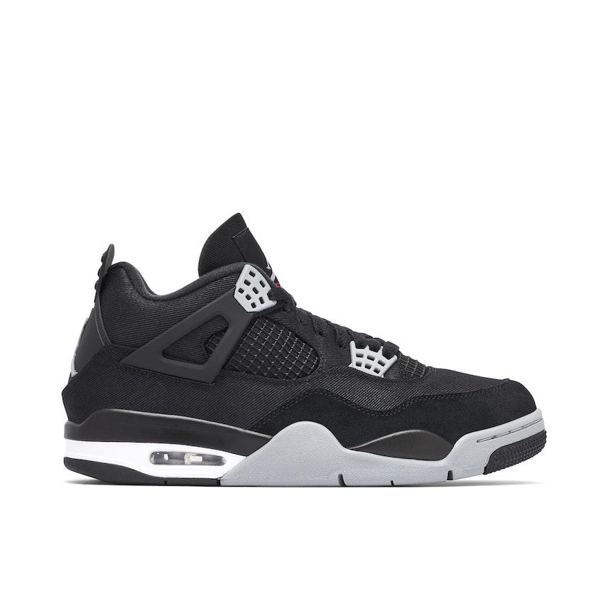 AIR JORDAN 4 RETRO SE BLACK CANVAS - Sneakerz Club UK