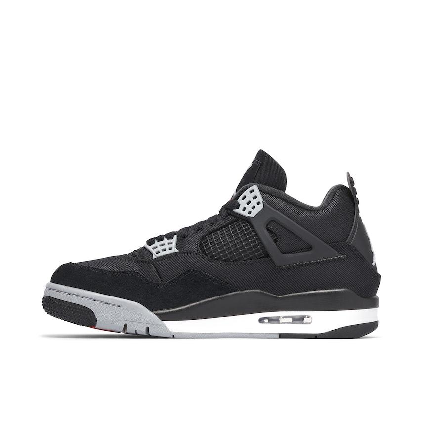 AIR JORDAN 4 RETRO SE BLACK CANVAS - Sneakerz Club UK