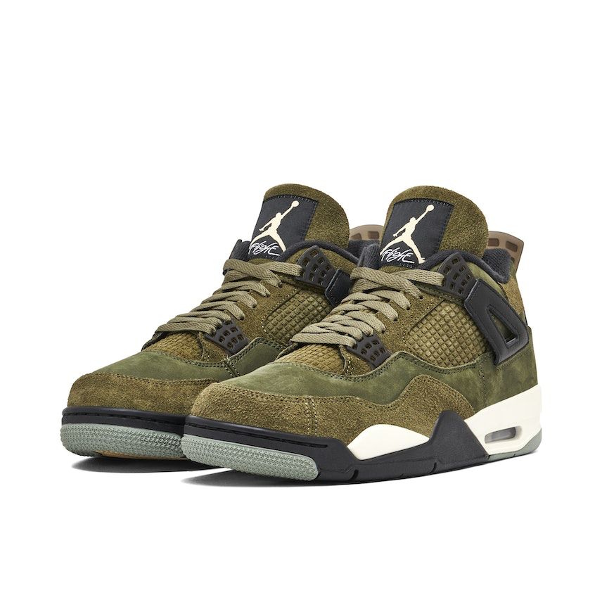AIR JORDAN 4 SE CRAFT OLIVE - Sneakerz Club UK
