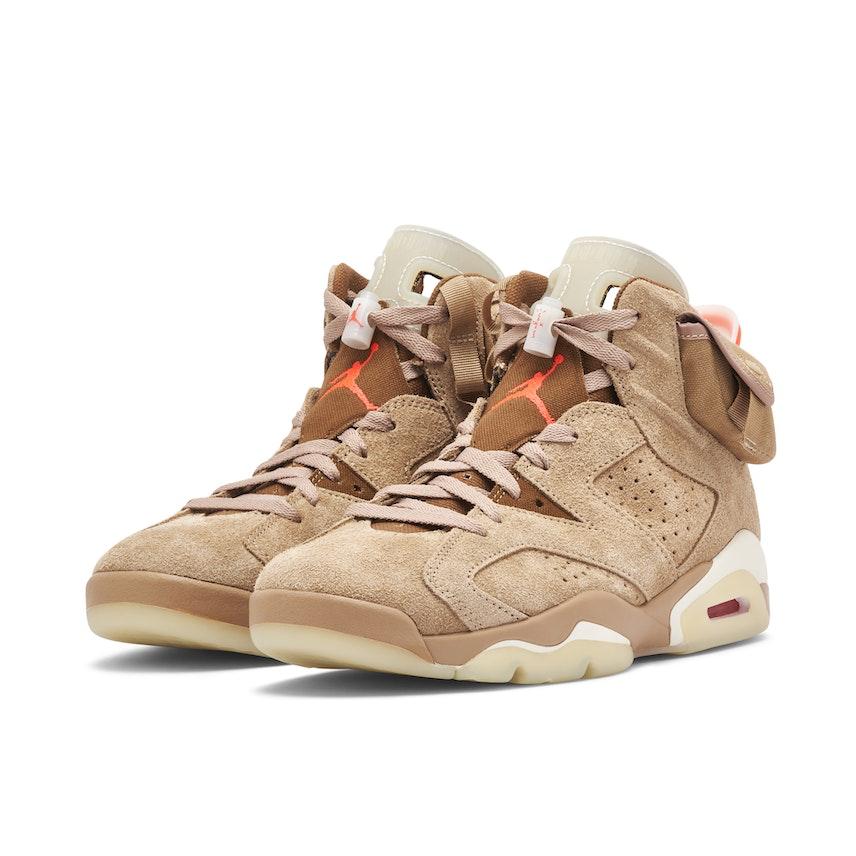 J6 Retro Travis Scott British Khaki - Sneakerz Club UK