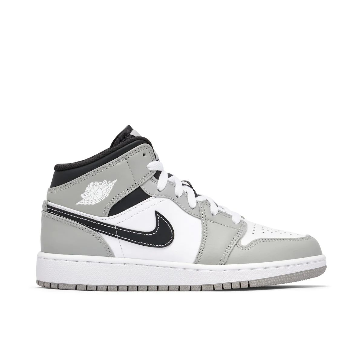 AIR JORDAN 1 mid ‘LIGHT SMOKE GREY ANTHRACITE’ - Sneakerz Club UK