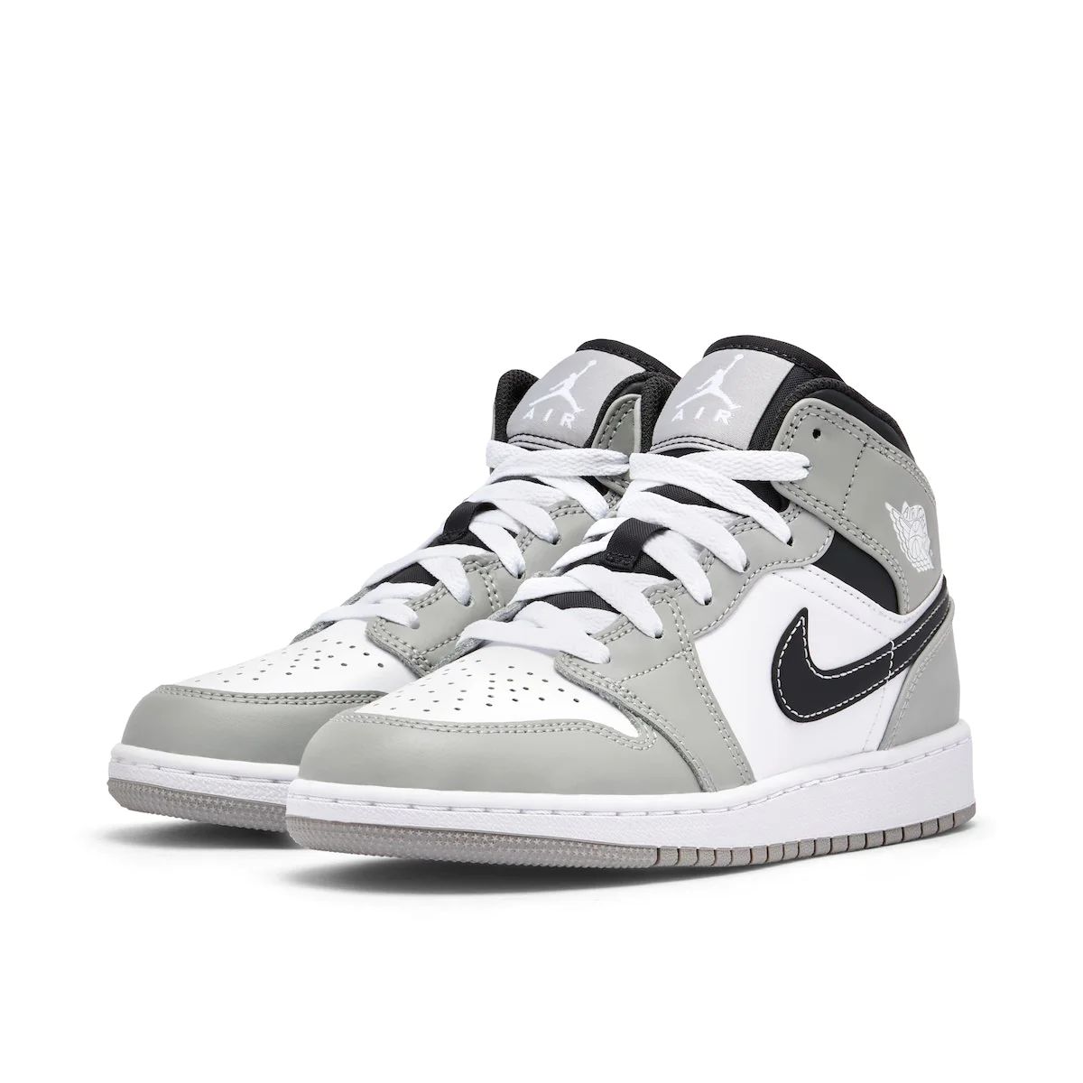 AIR JORDAN 1 mid ‘LIGHT SMOKE GREY ANTHRACITE’ - Sneakerz Club UK
