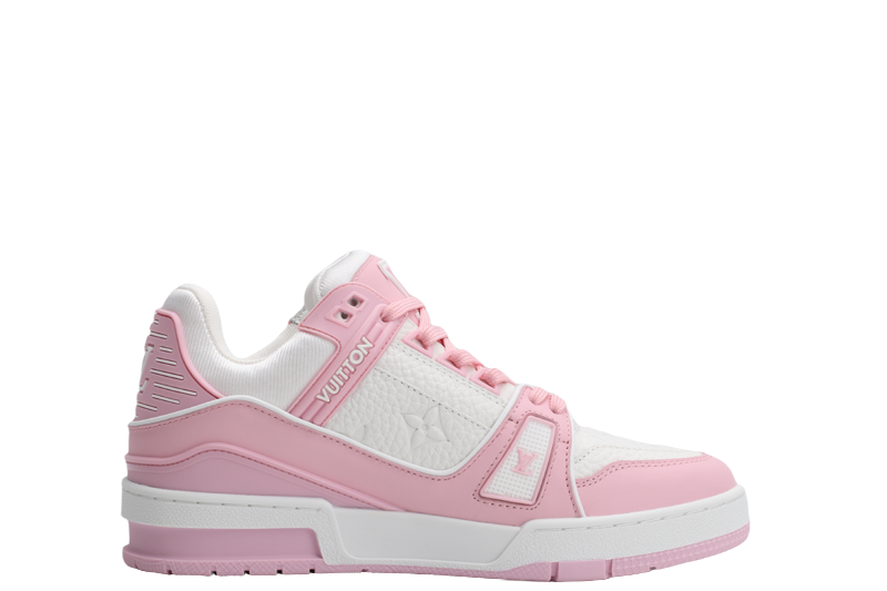 LV Trainer Pink White - Sneakerz Club UK