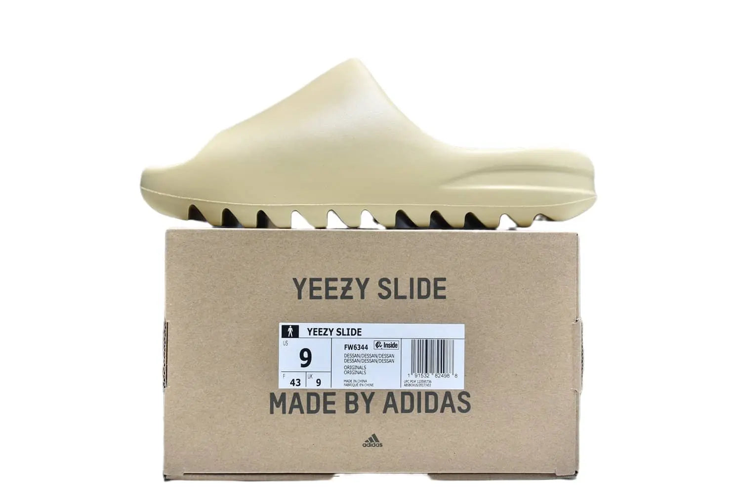 Yzy Slide Desert Sand - Sneakerz Club UK