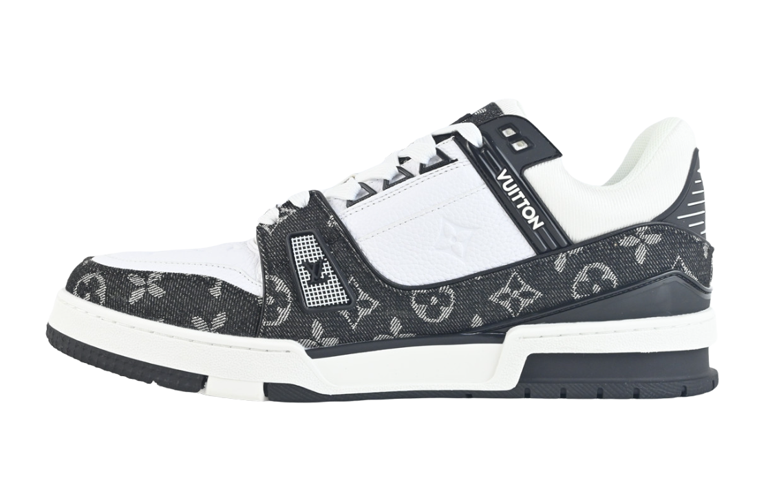 LV Trainer White Black White - Sneakerz Club UK
