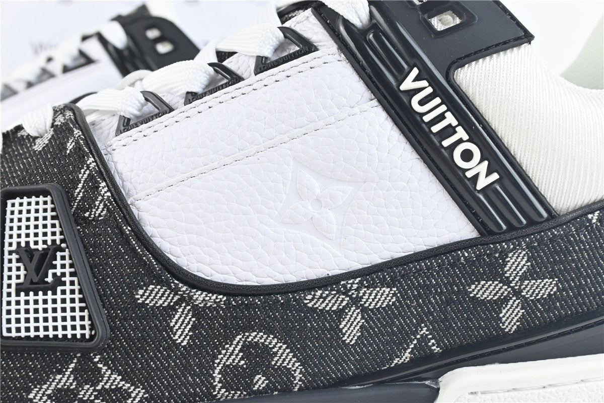 LV Trainer White Black White - Sneakerz Club UK